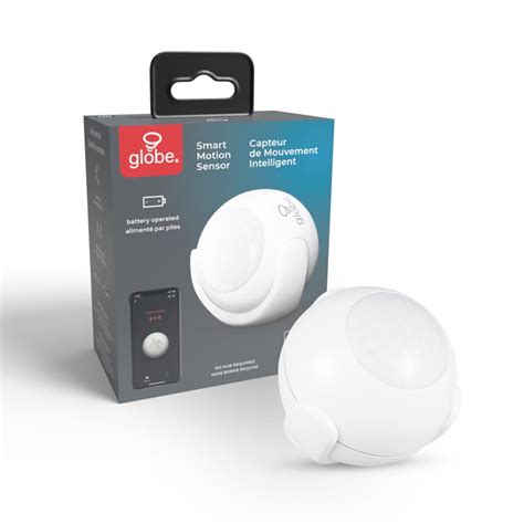 Globe Electric Wi Fi Smart Battery Operated Motion Detector In White O