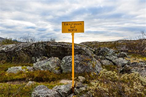 Mediarkiv Places Of Norway Riksgränsen Mot Norge