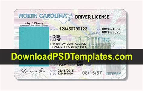 Drivers License Editable Template Partver