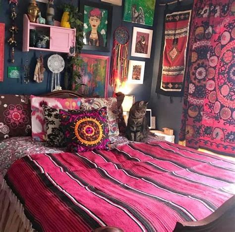 57 The Upside To Boho Bedroom Decor Hippie Bohemian Style