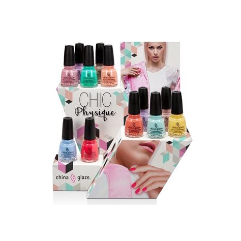 China Glaze Chic Physique 2018 Collection Complete 12 Piece Set