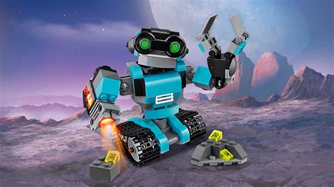 Le Robot Explorateur Sets LEGO Creator LEGO Com Pour Les Enfants