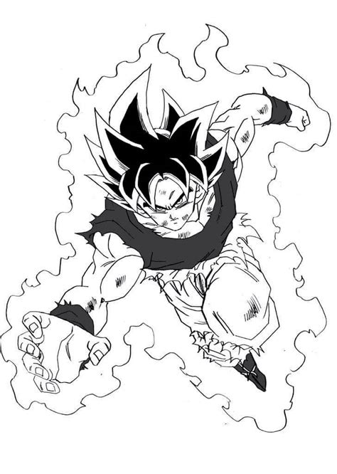 Im Genes Goku Para Dibujar Y Colorear Dragonball Blog