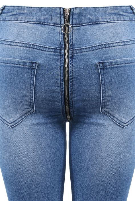 Skinny Back Zipper Denim Jeans Buy Fashion Wholesale In The Uk