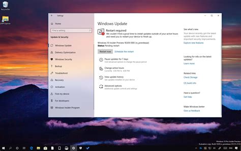 Windows 10 Build 18309 19h1 Releases With New Features Pureinfotech