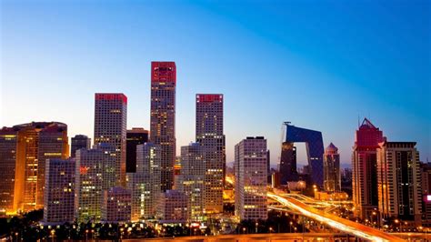 🥇 Beijing International Trade Center China Cityscapes Long Exposure