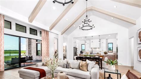Stunning Single Story Home Tour Toll Brothers Homes Fullyb