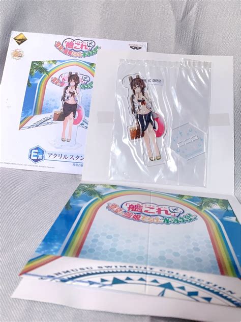 ‼️rush Sale Kantai Collection Shigure Beach Acrylic Standee Anime Stand Kancolle On Carousell