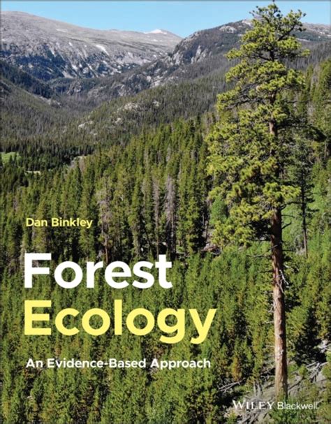 Forest Ecology An Evidence Based Approach From Summerfield Books