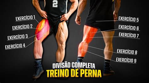 Treino Completo De Perna Com Todos Os ExercÍcios Ficha De Treino