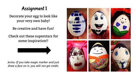 Egg Baby Project Ideas Ng