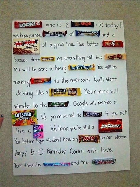 20 Candy And Chocolate Birthday Card Design Templates Candacefaber