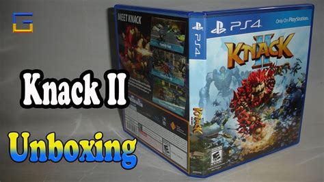 Knack Ii Ps4 Unboxing And Overview Youtube