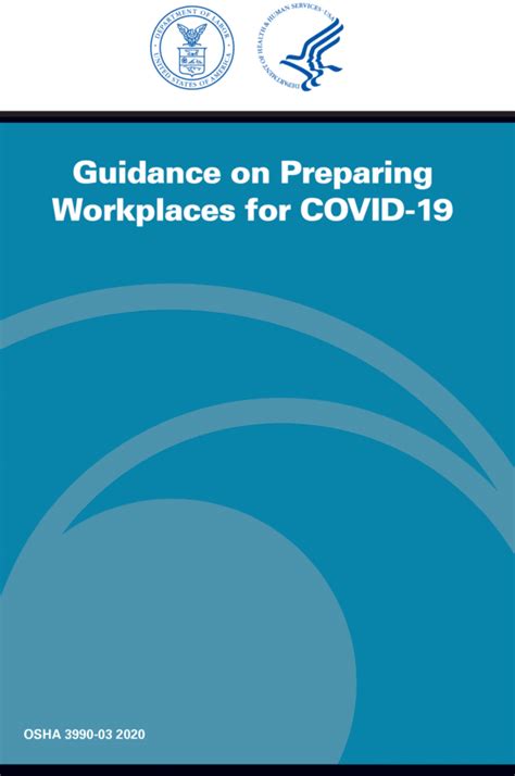 Osha Issues Guidance On Preparing Workplaces For Covid 19coronavirus