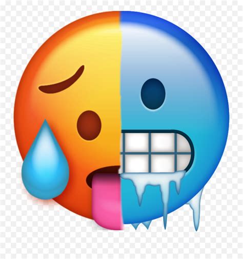 Free Iphone Cold Emoji Transparent Png Brrr Emoji Free Transparent Emoji Emojipng Com