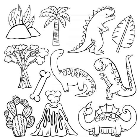 Desenhos Da Fam Lia Dinossauro Para Imprimir E Colorir