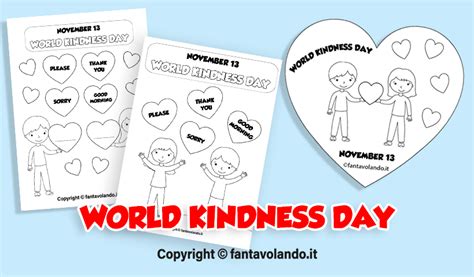Attività CLIL per la Giornata mondiale della gentilezza World kindness day Fantavolando