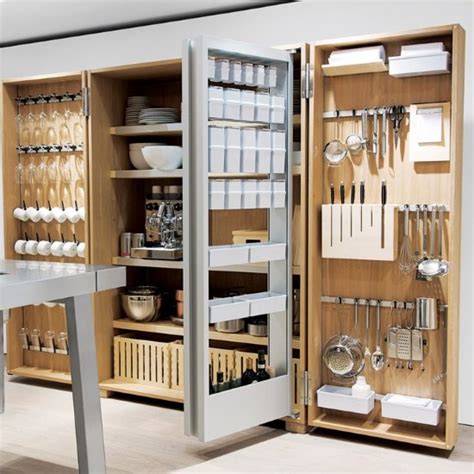 Island wine storage has never looked fresher! Kitchen Storage Solutions - 13 Clever Kitchen Design Ideas