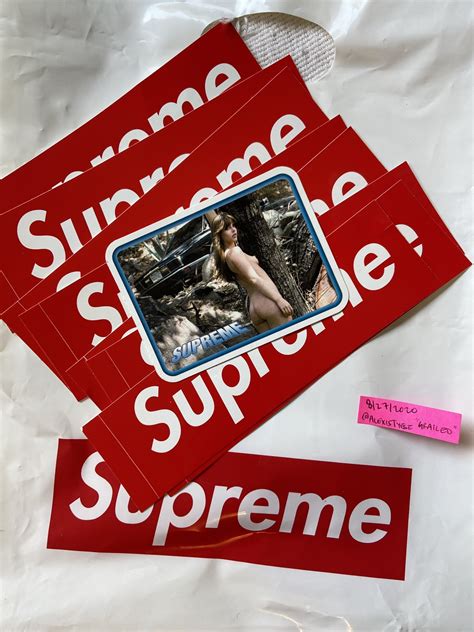 Supreme Supreme Nude Sticker Grailed