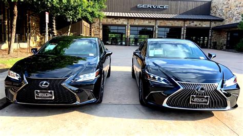 2020 Lexus Es350 F Sport Vs Luxury Model Comparison Youtube