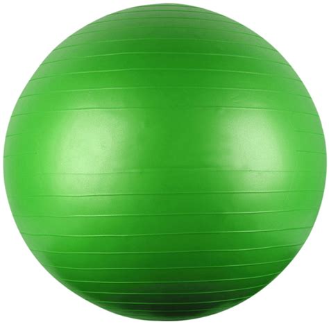 65cm Green Yoga Fitness Ball With Instructional Dvd