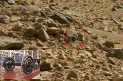 Aliens On Mars Nasa Curiosity Rover Finds Train Wheel On Red Planet