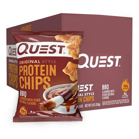Quest Protein Chips Bbq 8pk