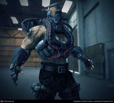 Bane By Mihail Vasilev 3d Comics Artwork Art Art Portfolio