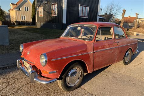Volkswagen Typ 3 Notchback 1500s Project Car — 1965 On Bilweb Auctions