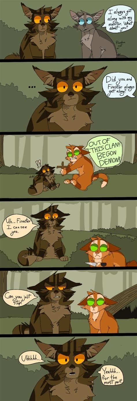 Brambleclaw And Firestar I Know It Was Super Unfair How He Treated Brambleclaw Like That But At