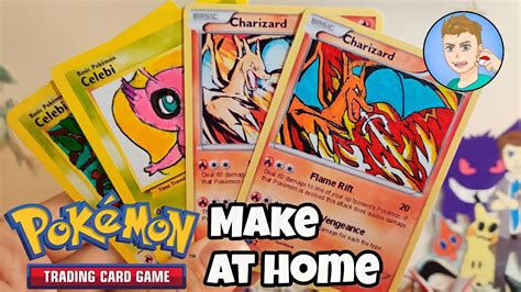 How To Make Your Own Pokémon Cards Youtube