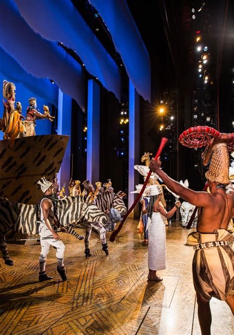 Exclusive Photos Go Backstage With The Cast Of The Lion King On The