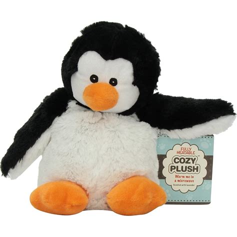 Warmies Microwavable French Lavender Scented Plush Penguin Fully
