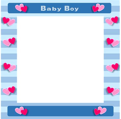 Baby Boy Border Clipart Free Download Transparent Png Creazilla