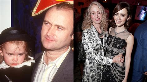 Lily Collins Parents Who Is Her Dad Phil Collins Mom Jill Tavelman