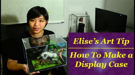 Art Tip How To Make A Display Case Youtube