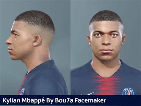 This could be due to the program being. PES 2019 Faces Kylian Mbappé by Bou7a Facemaker ...
