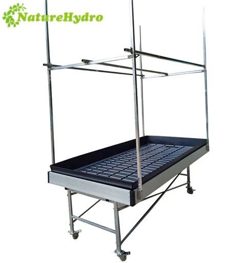 Indoor Hydroponics Growing System 4x8 Rolling Flood Tabletray Buy