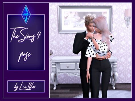 The Sims Resource Couple Pose Romantic Hugs Ts4