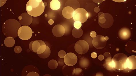 Gold Bokeh Animation Background Seamless Loop 1291597 Stock Video At