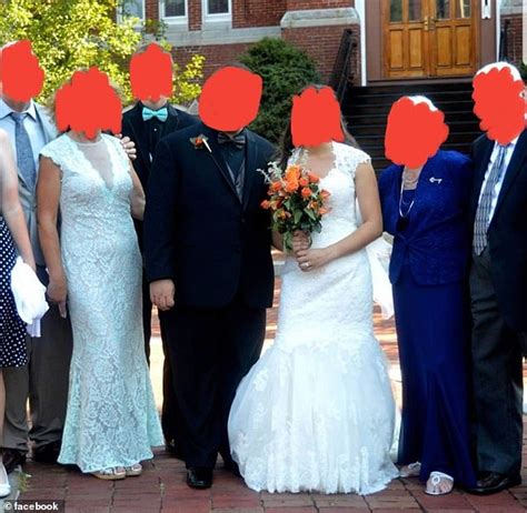 mother of the groom is slammed online for wearing a bridal dress to her son s wedding daily