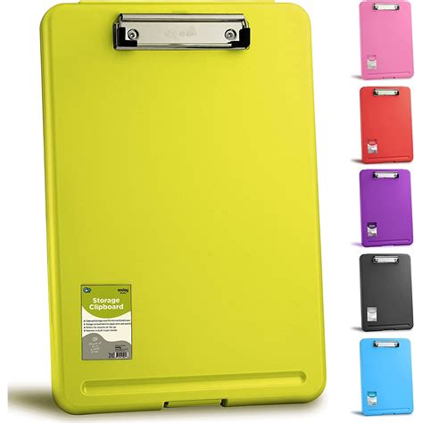 Enday Clipboard With Storage Case Heavy Duty Clipboards School Supplies