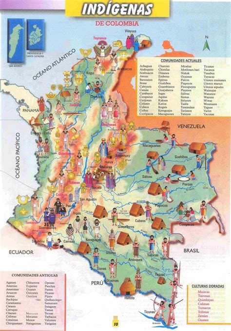 Mapas De Colombia Mapa De Los Ind Genas De Colombia Mapa De Colombia Indigenas Colombia