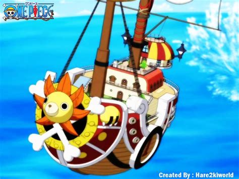 One Piece Thousand Sunny Go Wallpaper By Hare2kiworld