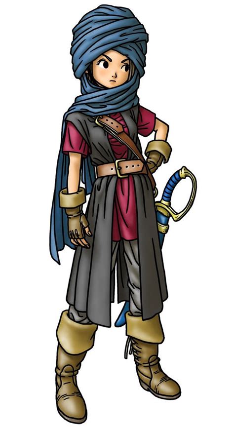 Thief Female Characters And Art Dragon Quest Ix Dragon Quest Dragon Warrior Undead Warrior