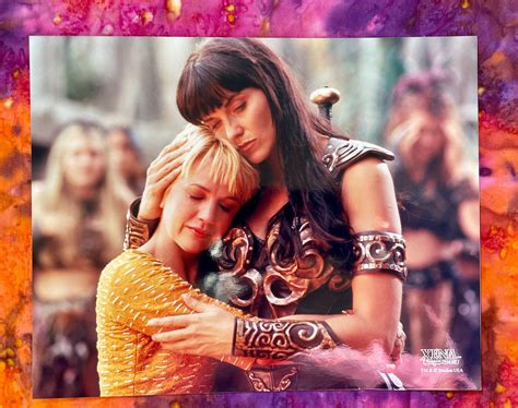 Lucy Lawless And Renee Oconnor Photo From Xena Warrior Etsy