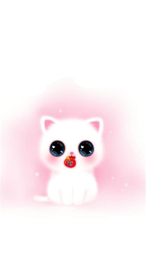 Iphone Wallpaper Girly Cute Pink Melody Cat 3d Iphone Wallpaper 2023