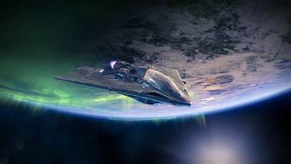 4k Spaceship Destiny Ship Wallpapers Backgrounds Background