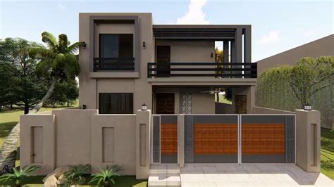 10 Marla House In Bahria Orchard Lahore House Front Design Modern