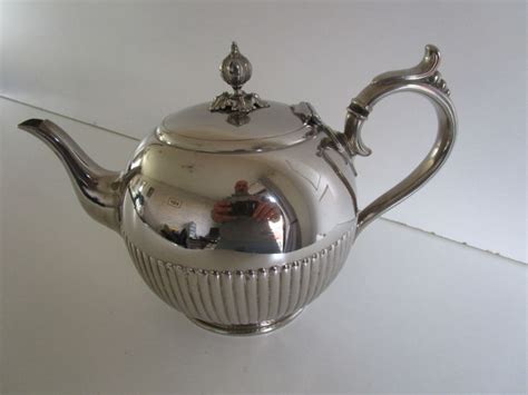 Victorian Britannia Metal Teapot Philip Ashberry And Sons Sheffield